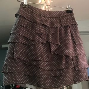00 ruffle mini skirt